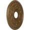 Ekena Millwork Baltimore PVC Medallion (Canopies up to 6 1/2"), 16"OD x 3 1/2"ID x 1"P, Metallic Champagne Bronze CMP16BACCB - alternate 5